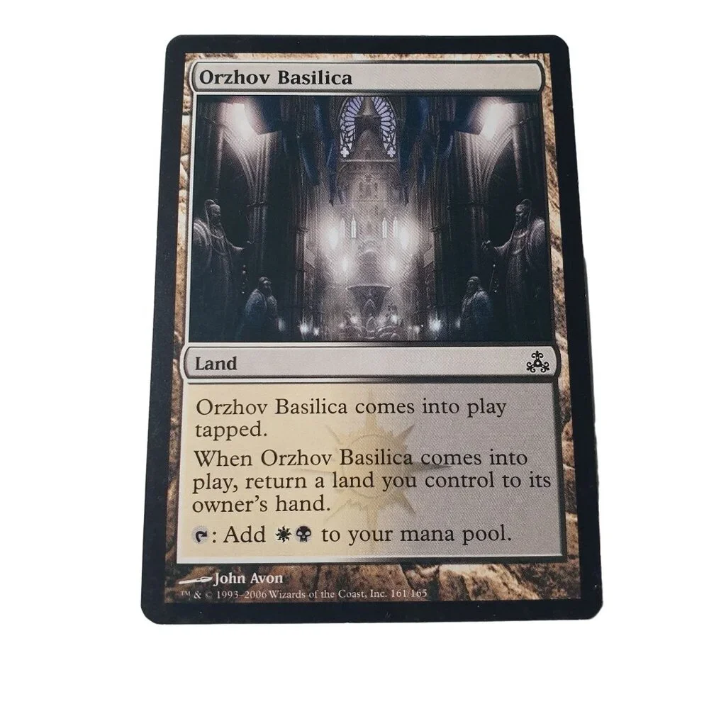 Magic The Gathering Orzhov Basilica Land Card Set of 4 MTG Deckmaster 161/165 NM